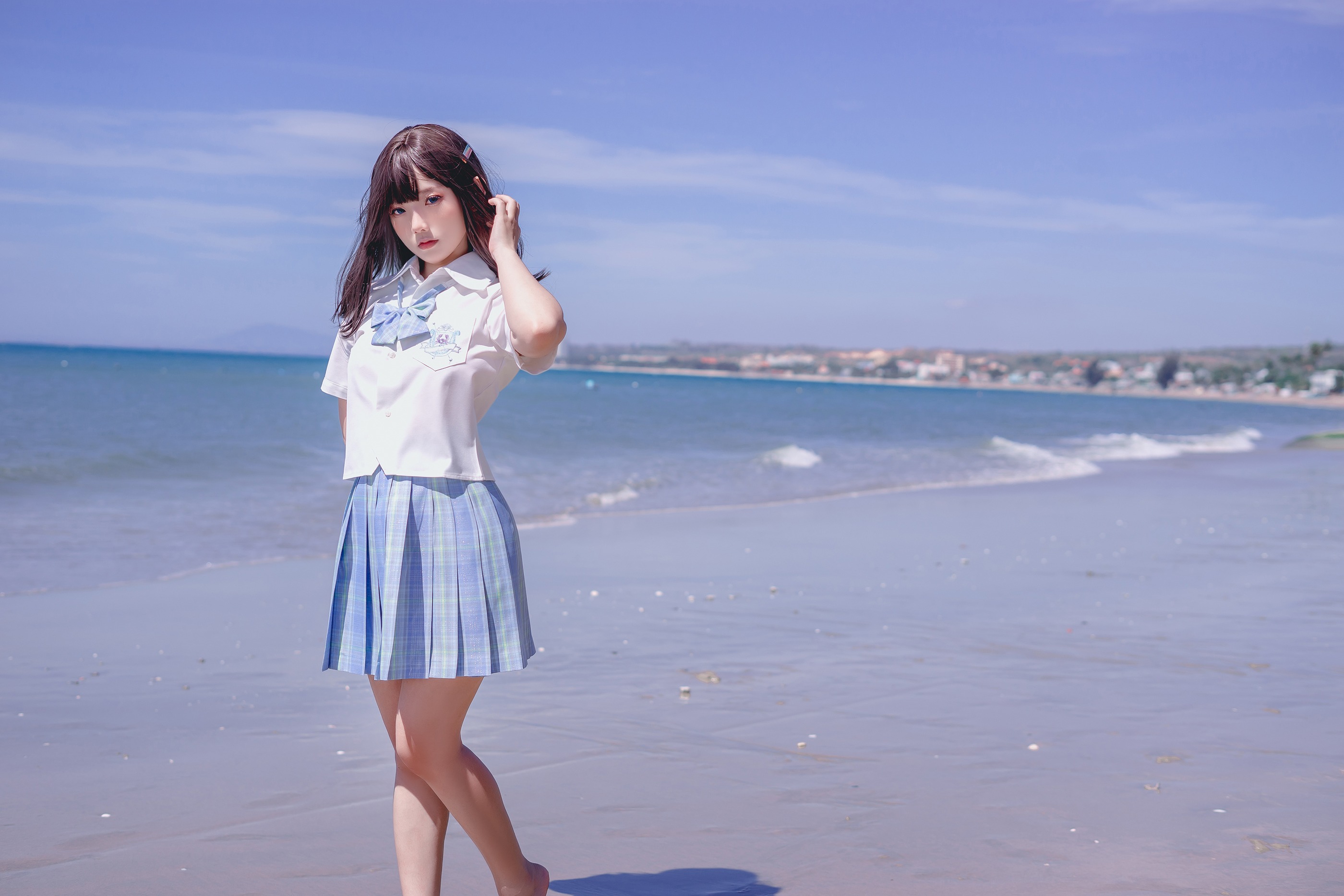 图片[1]-Messie Huang – NO.048 Seifuku[20P]-XikXak